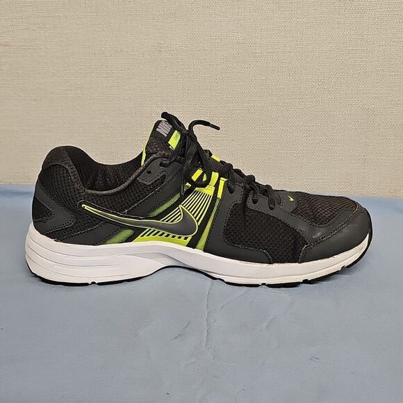 NIKE DART 10 ANTHRACITE/VOLT MENS SNEAKERS BFPM-07-073 - Picture 8 of 10